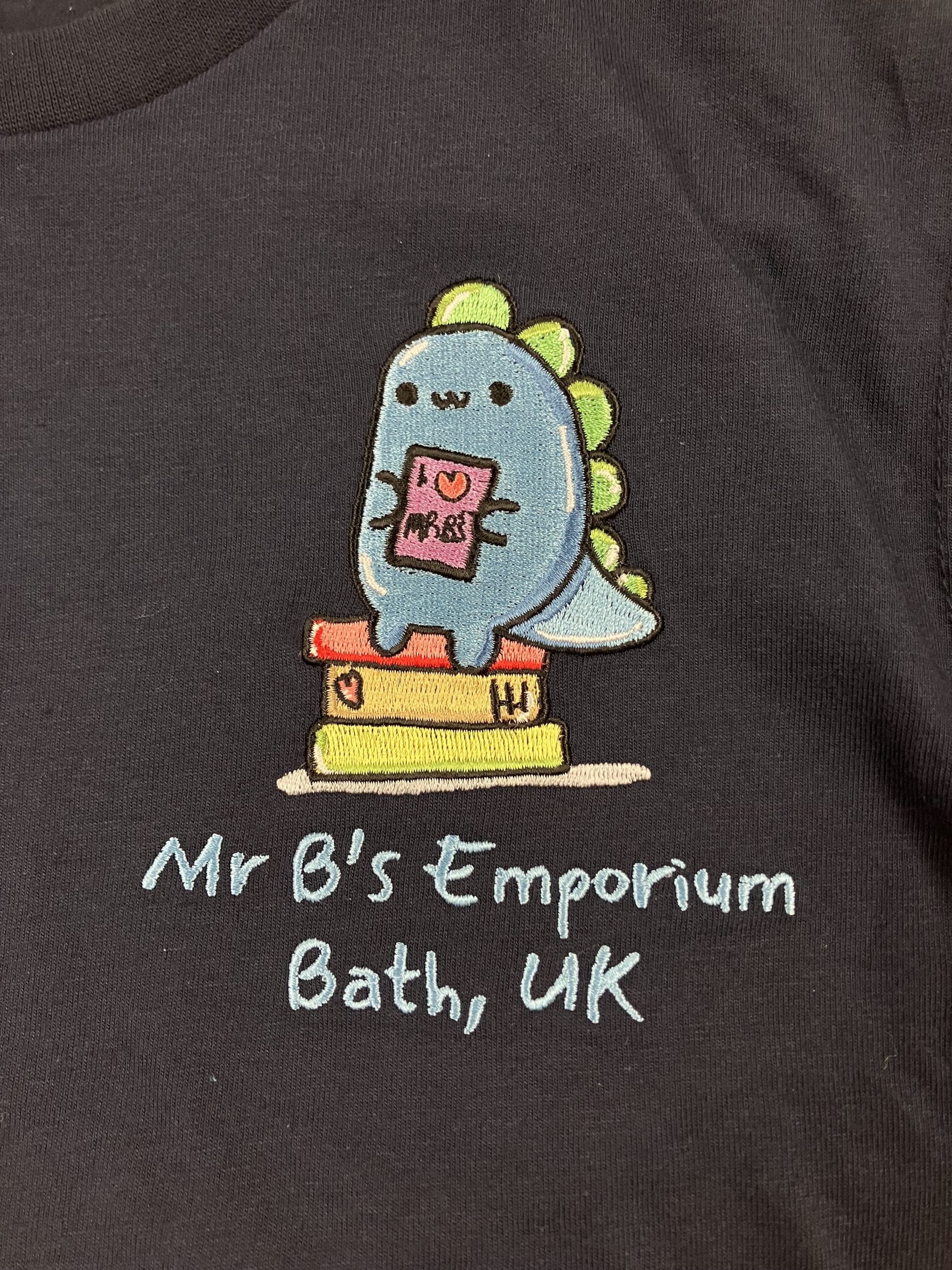 Embroidered "Puddle" Kids Tshirt - Image 2